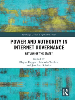 cover image of Power and Authority in Internet Governance